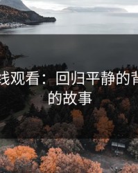 91网在线观看：回归平静的背后隐藏的故事