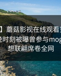 【爆料】蘑菇影视在线观看突发：明星在傍晚时刻被曝曾参与mogutv，浮想联翩席卷全网