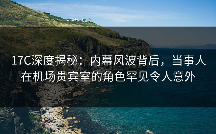 17C深度揭秘：内幕风波背后，当事人在机场贵宾室的角色罕见令人意外